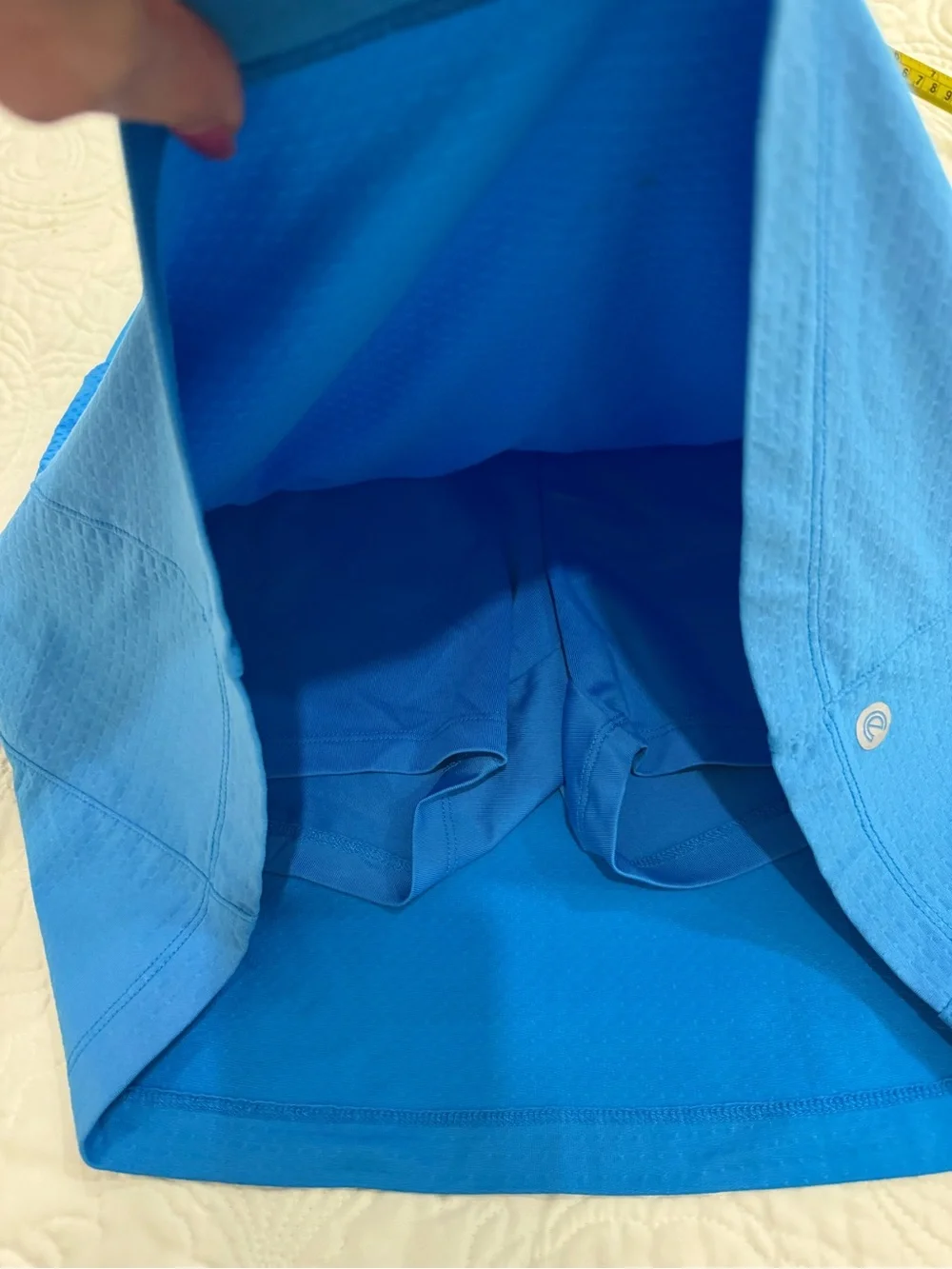Bette & Court blue athletic skirt tennis golf activewear size S